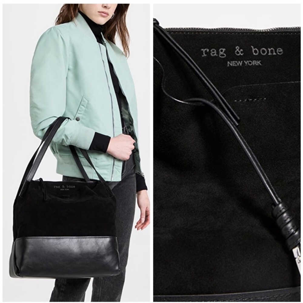 Rag & Bone Passenger Tote 2.0 Black in Perfect Condition